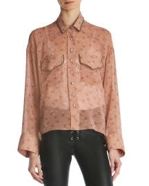 The Kooples Candy Floral Print Shirt at Bloomingdales